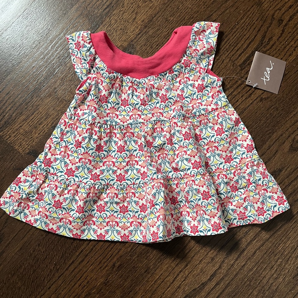 Tea collection floral shirt NWT